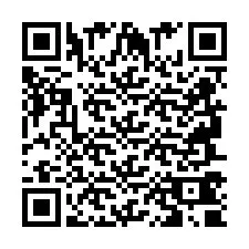 Codice QR per il numero di telefono +2694740814