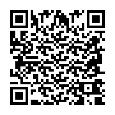 Código QR para número de teléfono +2694740819