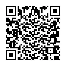 QR Code pour le numéro de téléphone +2694740820