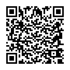 Codice QR per il numero di telefono +2694740821