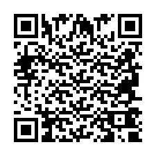 QR-koodi puhelinnumerolle +2694740823