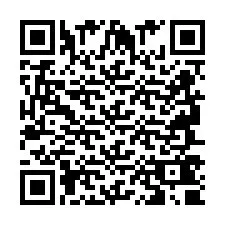 QR-koodi puhelinnumerolle +2694740864