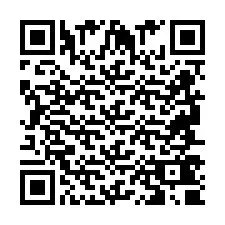 QR код за телефонен номер +2694740869