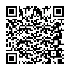 Código QR para número de telefone +2694740870