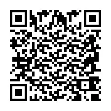 QR Code pour le numéro de téléphone +2694740891