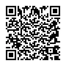 QR Code สำหรับหมายเลขโทรศัพท์ +2694740901