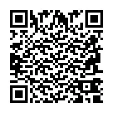 Código QR para número de telefone +2694740905