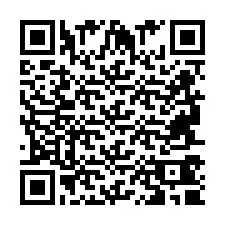 QR Code pour le numéro de téléphone +2694740907