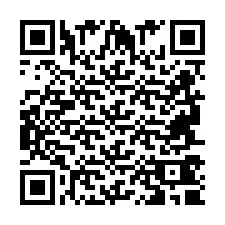 Código QR para número de telefone +2694740917