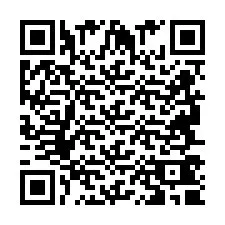 QR kód a telefonszámhoz +2694740926