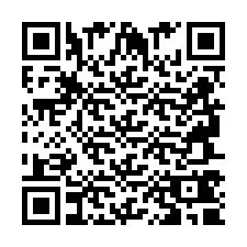 Código QR para número de teléfono +2694740940