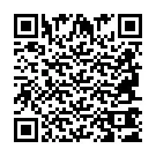 Código QR para número de teléfono +2694741203