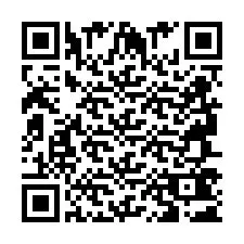 Código QR para número de teléfono +2694741260