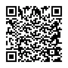 QR код за телефонен номер +2694741261