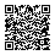 Codice QR per il numero di telefono +2694741283