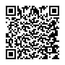 Codice QR per il numero di telefono +2694741478