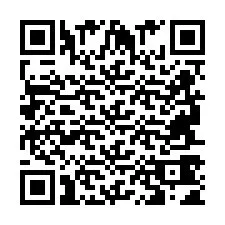 QR Code pour le numéro de téléphone +2694741487