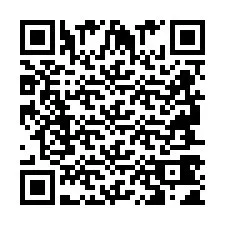 Código QR para número de teléfono +2694741488