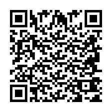 QR-Code für Telefonnummer +2694741526