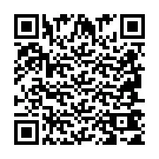 Codice QR per il numero di telefono +2694741528