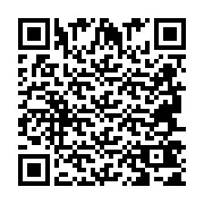 Código QR para número de telefone +2694741563