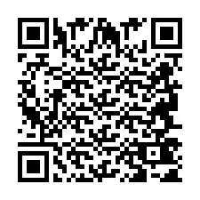 Código QR para número de telefone +2694741572