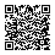 Código QR para número de telefone +2694741656