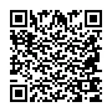 Código QR para número de telefone +2694741657