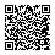 Codice QR per il numero di telefono +2694741667