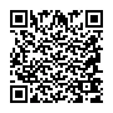 Código QR para número de teléfono +2694741671