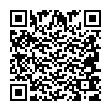 Código QR para número de teléfono +2694741673