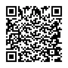 Codice QR per il numero di telefono +2694741678