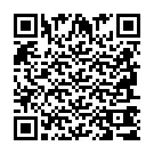 QR-код для номера телефона +2694741704