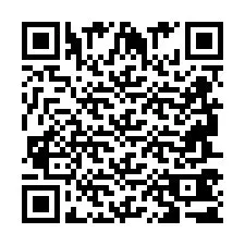 QR-код для номера телефона +2694741715