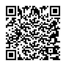 QR-код для номера телефона +2694741720