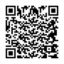 Código QR para número de telefone +2694741722