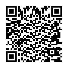 QR-код для номера телефона +2694741747