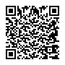 Código QR para número de teléfono +2694741786