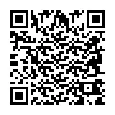 QR Code pour le numéro de téléphone +2694741802