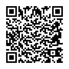 QR Code สำหรับหมายเลขโทรศัพท์ +2694741807