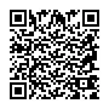 Código QR para número de telefone +2694741811