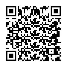 QR-code voor telefoonnummer +2694741828