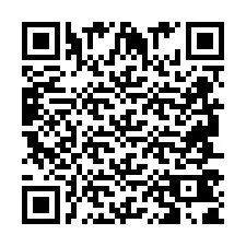 QR-Code für Telefonnummer +2694741829