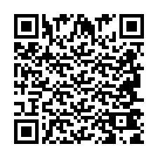 QR Code pour le numéro de téléphone +2694741836