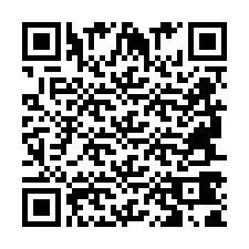 QR-koodi puhelinnumerolle +2694741883