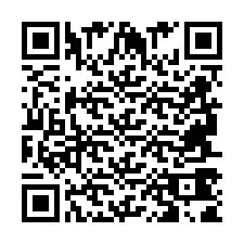 QR Code สำหรับหมายเลขโทรศัพท์ +2694741887