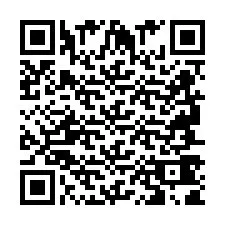 Kod QR dla numeru telefonu +2694741898