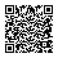 QR Code pour le numéro de téléphone +2694741902