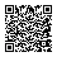 Kode QR untuk nomor Telepon +2694741908