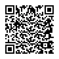 Código QR para número de telefone +2694741910